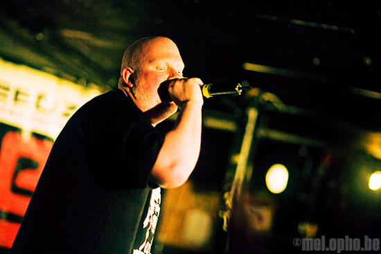 Brother Ali at Middle East Downstairs, March 28, 2008. Photo by Joshua Bean.
