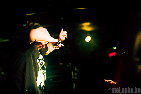 Brother Ali at Middle East Downstairs, March 28, 2008. Photo by Joshua Bean.