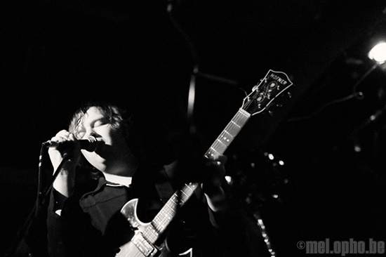 Papercuts at Middle East Upstairs, March 31, 2008. Photo by Joshua Bean.