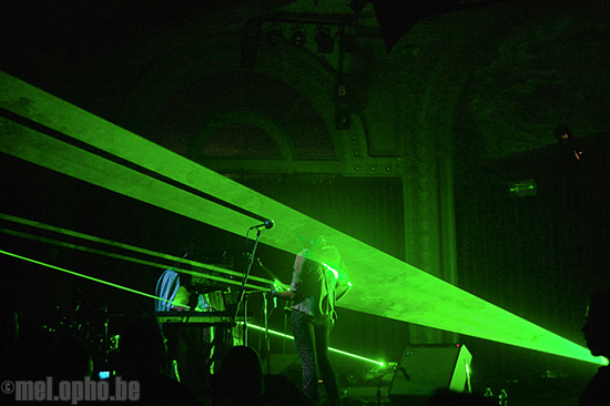Ghostland Observatory at Crystal Ballroom, April 3, 2008. Photo by Benjamin Adrian.