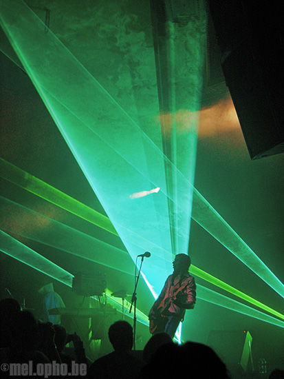 Ghostland Observatory at Crystal Ballroom, April 3, 2008. Photo by Benjamin Adrian.