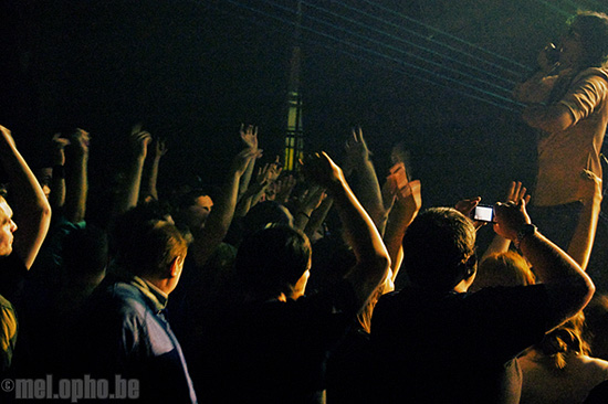 Ghostland Observatory at Crystal Ballroom, April 3, 2008. Photo by Benjamin Adrian.