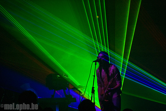 Ghostland Observatory at Crystal Ballroom, April 3, 2008. Photo by Benjamin Adrian.