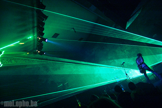 Ghostland Observatory at Crystal Ballroom, April 3, 2008. Photo by Benjamin Adrian.