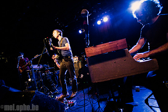 John Vanderslice at Paradise Rock Club, April 3, 2008. Photo by Joshua Bean.