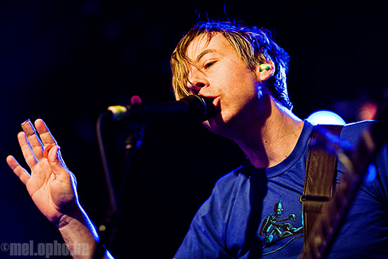 John Vanderslice at Paradise Rock Club, April 3, 2008. Photo by Joshua Bean.