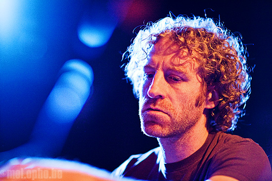John Vanderslice at Paradise Rock Club, April 3, 2008. Photo by Joshua Bean.