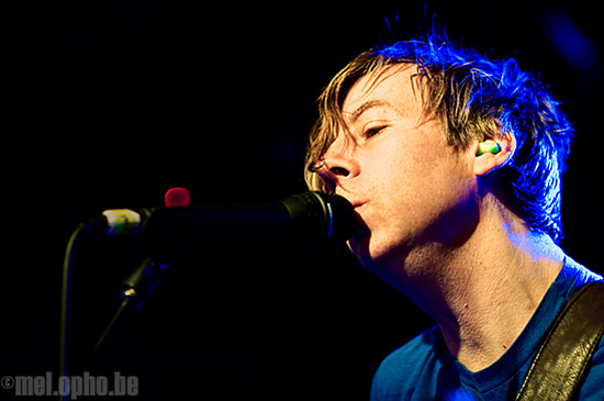 John Vanderslice at Paradise Rock Club, April 3, 2008. Photo by Joshua Bean.