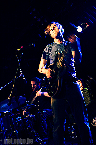 John Vanderslice at Paradise Rock Club, April 3, 2008. Photo by Joshua Bean.
