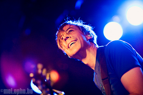John Vanderslice at Paradise Rock Club, April 3, 2008. Photo by Joshua Bean.