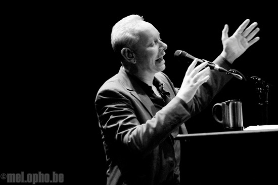 Joe Jackson at Calvin Theatre, April 5, 2008. Photo by Ed Rudman.