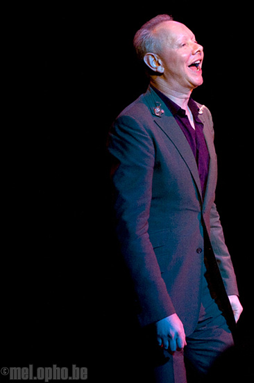 Joe Jackson at Calvin Theatre, April 5, 2008. Photo by Ed Rudman.