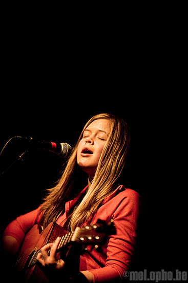 Emily Elbert at Paradise Rock Club, April 5, 2008. Photo by Joshua Bean.