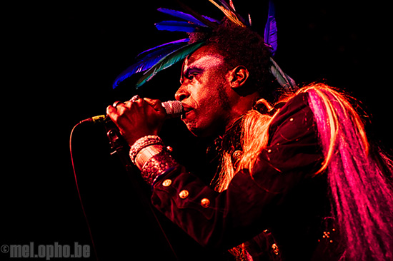 Saul Williams at Paradise Rock Club, April 8, 2008. Photo by Joshua Bean.
