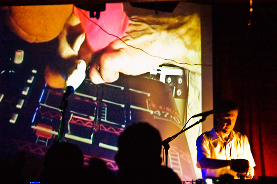 RJD2 at Chop Suey, April 12, 2008. Photo by Tighe McGillivray.