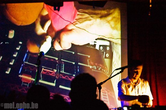 RJD2 at Chop Suey, April 12, 2008. Photo by Tighe McGillivray.