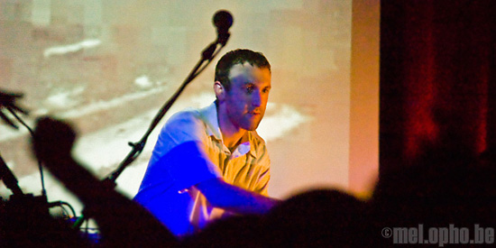 RJD2 at Chop Suey, April 12, 2008. Photo by Tighe McGillivray.
