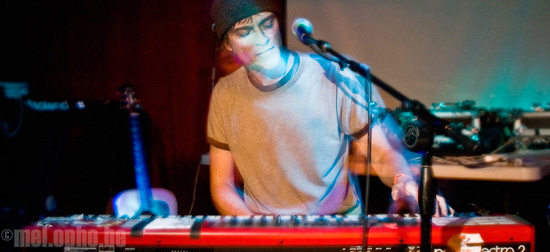 RJD2 at Chop Suey, April 12, 2008. Photo by Tighe McGillivray.