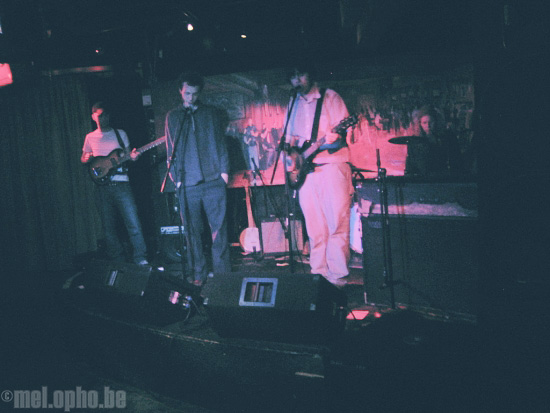 Moondoggies at Sunset Tavern, April 14, 2008. Photo by Marion Clinton.