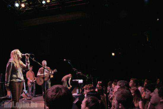 The New Pornographers at 9:30 Club, April 15, 2008. Photo by Raul Moreno.