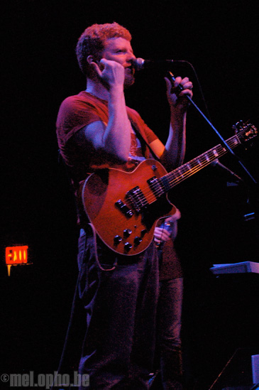 The New Pornographers at 9:30 Club, April 15, 2008. Photo by Raul Moreno.