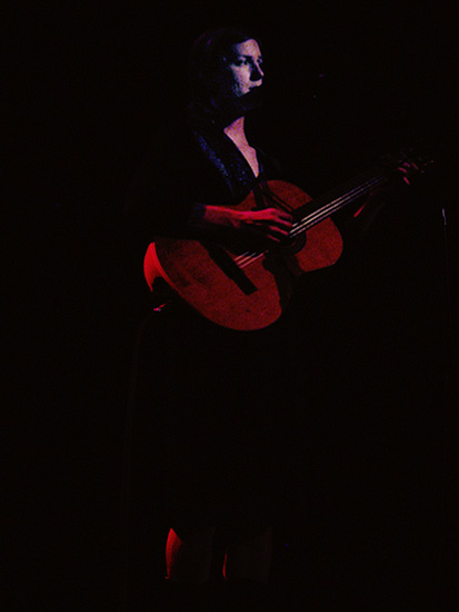 Laura Gibson at Brooklyn Music Hall, April 16, 2008. Photo by Anna Gillespie.