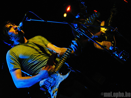 Tapes 'n Tapes at Paradise Rock Club, April 17, 2008. Photo by Jenny Rushlow.