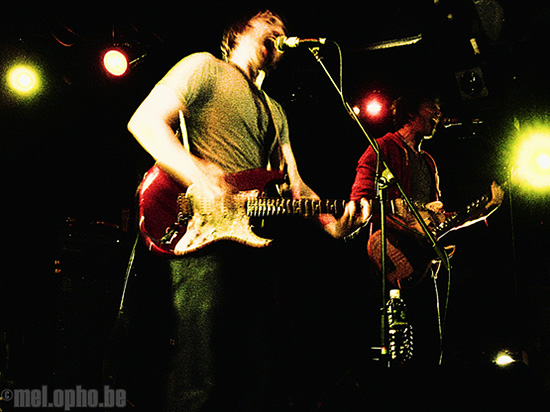 Tapes 'n Tapes at Paradise Rock Club, April 17, 2008. Photo by Jenny Rushlow.