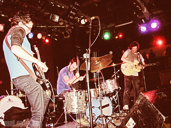 White Denim at Paradise Rock Club, April 17, 2008. Photo by Jenny Rushlow.