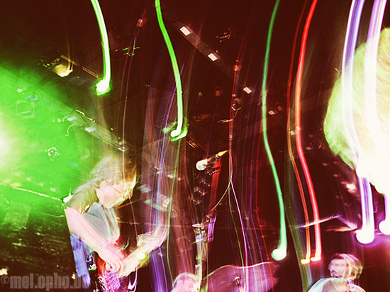 White Denim at Paradise Rock Club, April 17, 2008. Photo by Jenny Rushlow.
