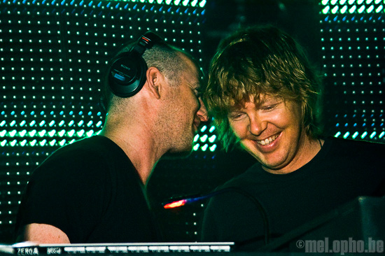 Sasha & Digweed at Showbox SoDo, April 22, 2008. Photo by Tighe McGillivray.