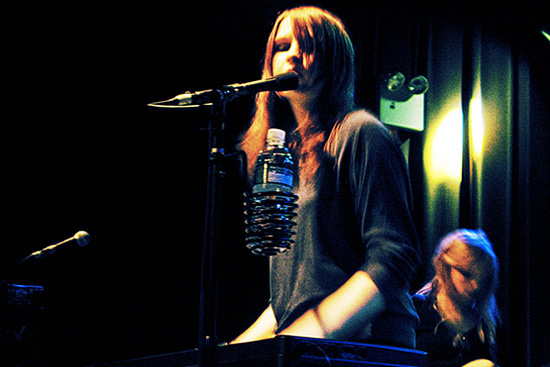 Eisley at Highline Ballroom, April 23, 2008. Photo by Romeo Raugei.