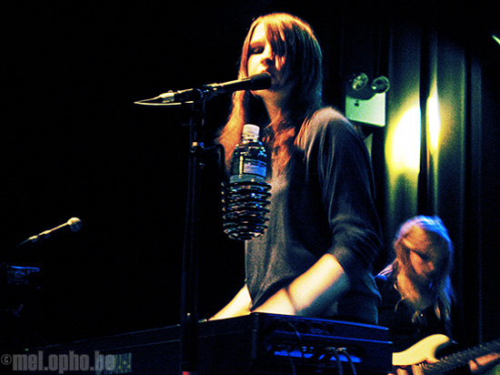 Eisley at Highline Ballroom, April 23, 2008. Photo by Romeo Raugei.
