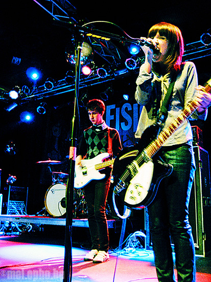 Eisley at Highline Ballroom, April 23, 2008. Photo by Romeo Raugei.