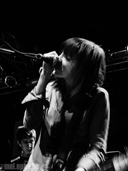 Eisley at Highline Ballroom, April 23, 2008. Photo by Romeo Raugei.