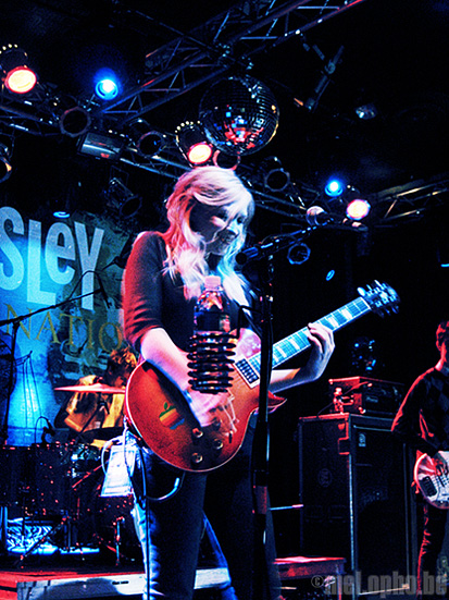 Eisley at Highline Ballroom, April 23, 2008. Photo by Romeo Raugei.