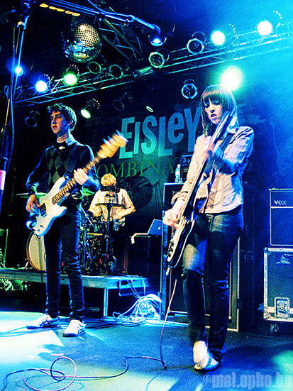 Eisley at Highline Ballroom, April 23, 2008. Photo by Romeo Raugei.