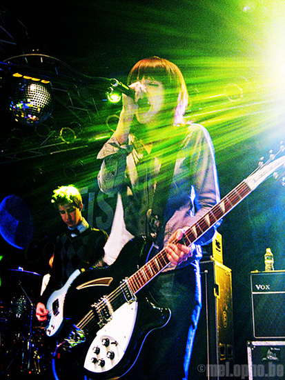Eisley at Highline Ballroom, April 23, 2008. Photo by Romeo Raugei.