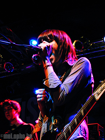 Eisley at Highline Ballroom, April 23, 2008. Photo by Romeo Raugei.