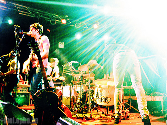 The Myriad at Highline Ballroom, April 23, 2008. Photo by Romeo Raugei.