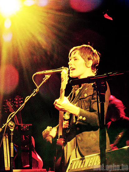 Eisley at Highline Ballroom, April 23, 2008. Photo by Romeo Raugei.