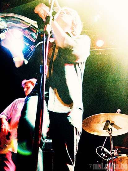 The Epochs at Bowery Ballroom, April 24, 2008. Photo by Anna Gillespie.