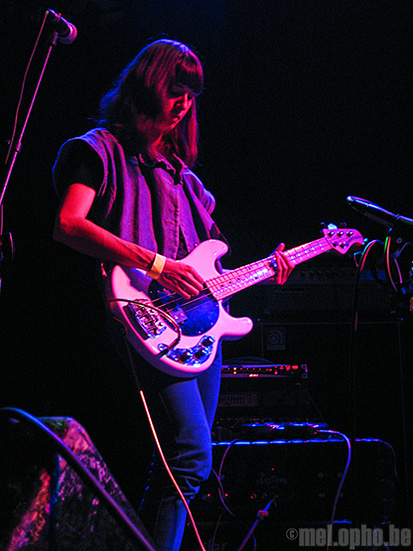 Telepathe at Bowery Ballroom, April 24, 2008. Photo by Anna Gillespie.