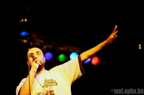 Gabriel Teodros at Neumos, April 27, 2008. Photo by Nicole Kristek.