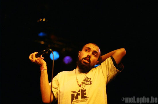 Gabriel Teodros at Neumos, April 27, 2008. Photo by Nicole Kristek.