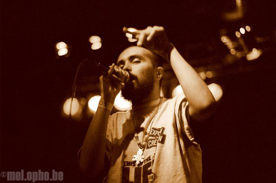 Gabriel Teodros at Neumos, April 27, 2008. Photo by Nicole Kristek.