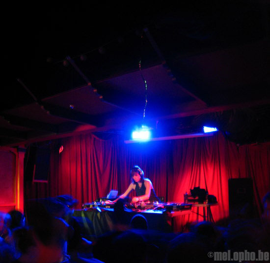 Ellen Allien at Chop Suey, May 1, 2008. Photo by Riley Nagler.