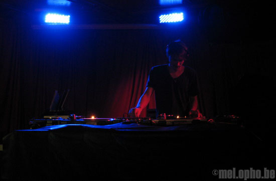 Sascha Funke at Chop Suey, May 1, 2008. Photo by Riley Nagler.