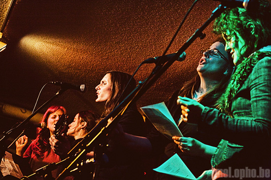 Rose Cousins at Club Passim, May 2, 2008. Photo by Jenny Rushlow.