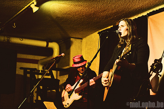 Rose Cousins at Club Passim, May 2, 2008. Photo by Jenny Rushlow.